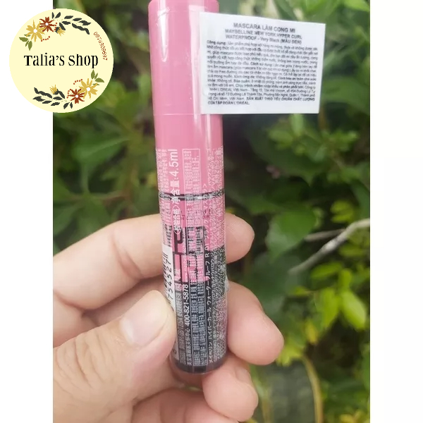 MASCARA cao cấp làm dày và cong mi Maybelline New York 4.5ml