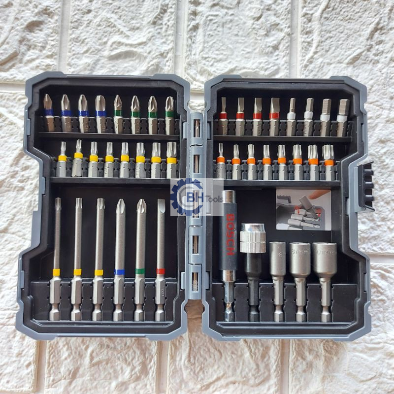 Bộ Đầu Vít Bosch Chính Hãng 43 Món