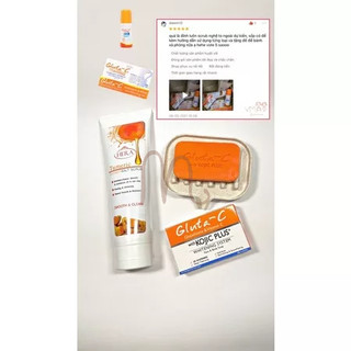 COMBO 3 sản phẩm Dưỡng Da : Scrub Nghệ+Soap+Gel