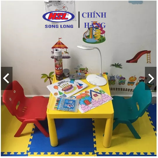 Bàn Ghế Trẻ Em Cho Bé Ngồi Học, Ăn 2391 Song Long