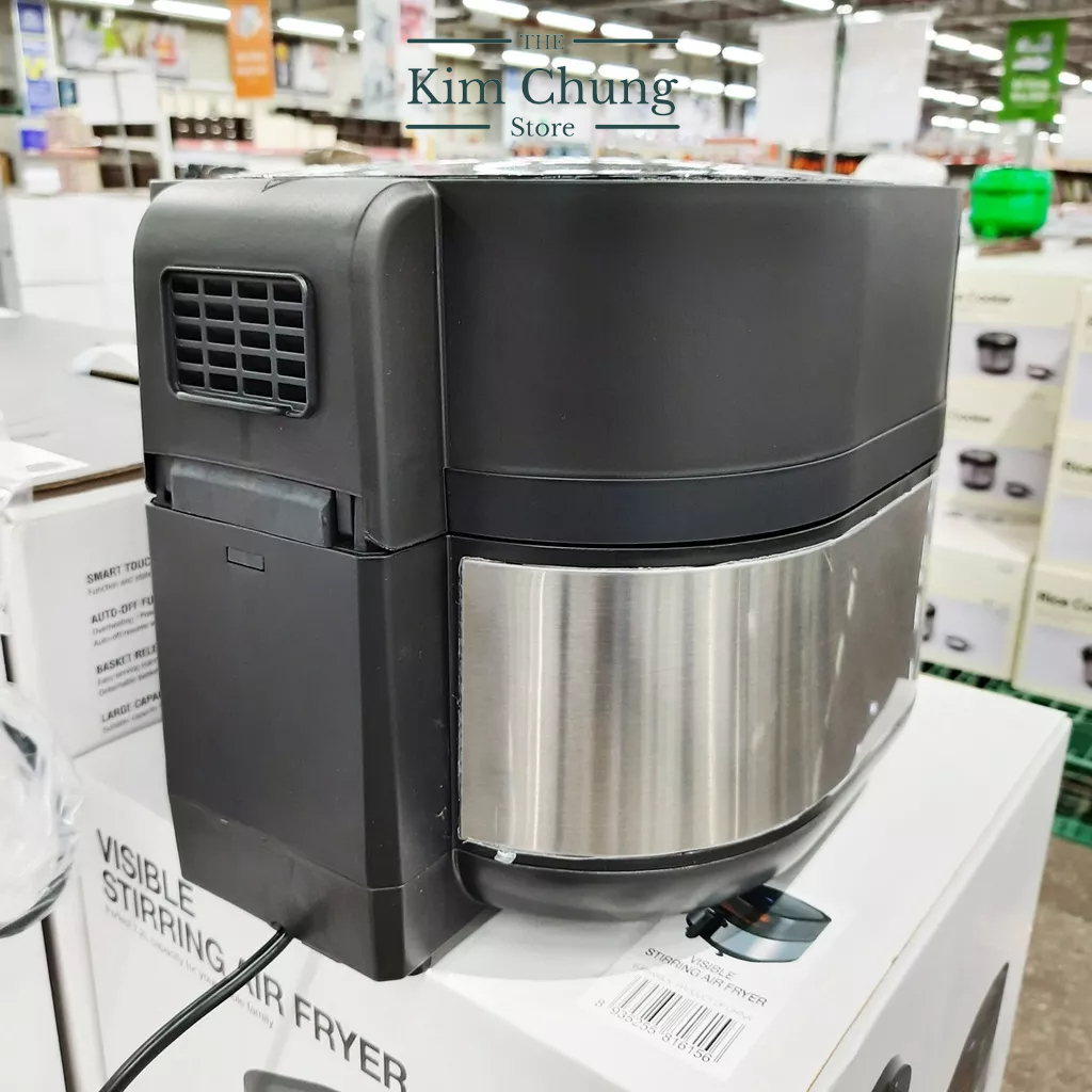 Nồi Chiên Không Dầu Lock&Lock EJF596BLK Visible Stirring Air Fryer 7.2L