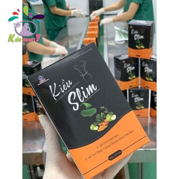 Giảm Cân Kiều Slim.Tặng 1 Trà Phan Tả Diệp + 1 Trà Lá Sen