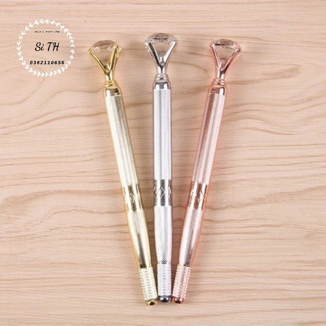 Cán khắc lông mày kim cương Tặng 2 dao điêu khắc