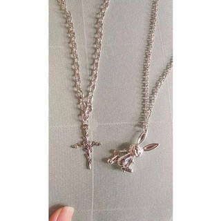 Combo hai dây chuyền phong cách cá tính