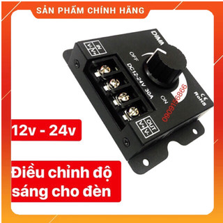 Dimmer điều chỉnh chiết áp độ sáng cho led 12v-24v