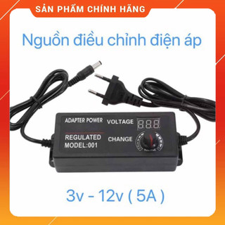 Nguồn điều chỉnh chiết áp từ 3v-12v (5A)