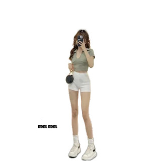 Áo croptop cổ V