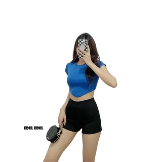 Quần short lưng thun chất vải thun gân