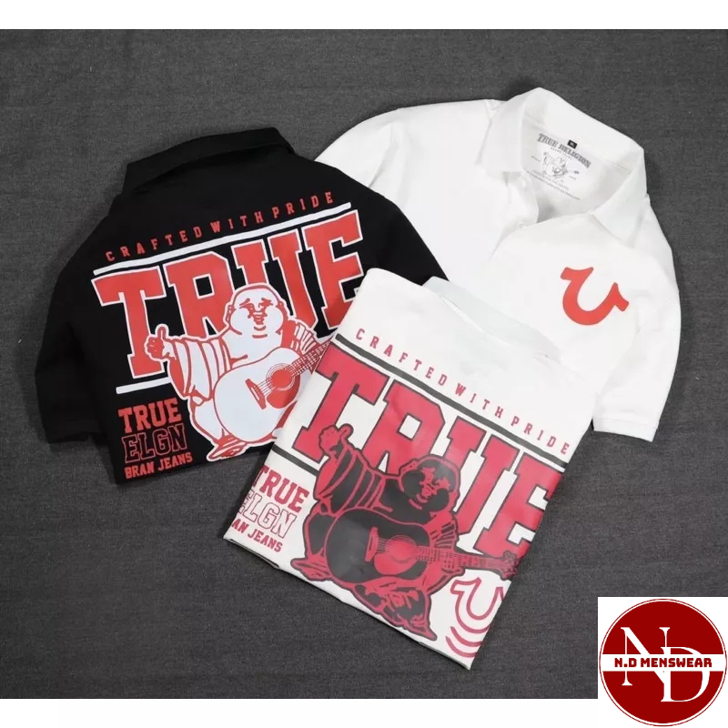 ÁO THUN NAM POLO CỔ BẺ ÔNG ĐỊA TRUE - N.D MENSWEAR