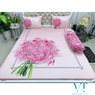 Bộ Drap Thun Ý 5D cho Ngày Cưới