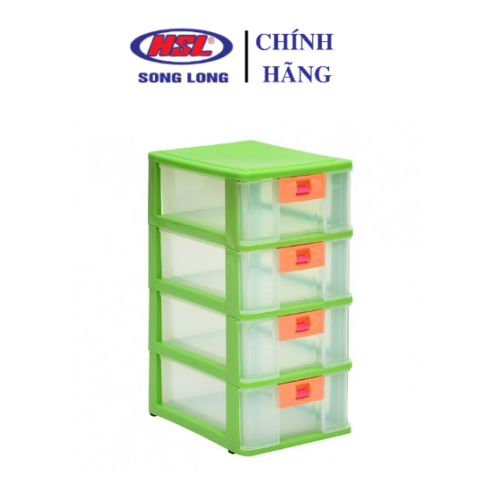 Tủ Nhựa 3- 4 Tầng Đựng Đồ Cá Nhân Nhựa Song Long