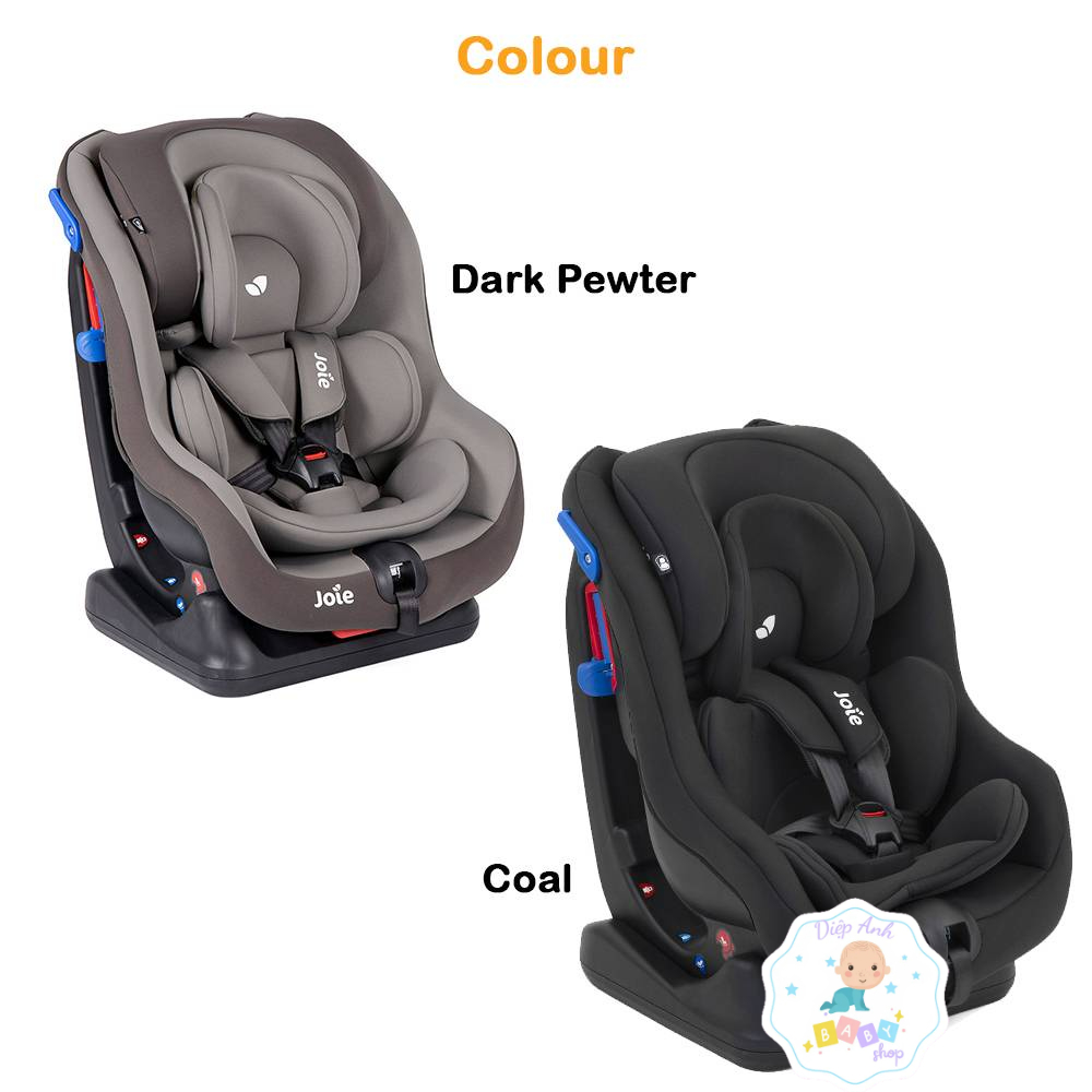 Ghế ngồi ô tô Joie Steadi Coal/ Dark Pewter cho bé từ sơ sinh đến 4 tuổi 18kg
