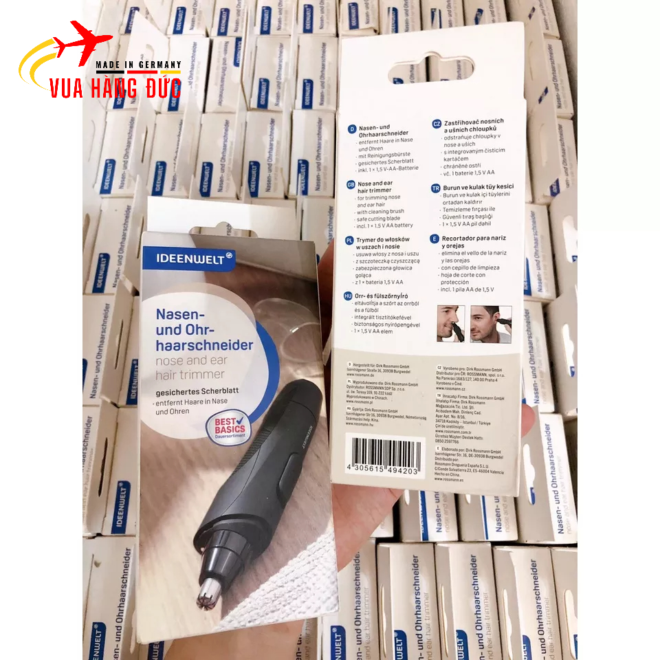 Máy Tỉa Lông Mũi Ideenwelt, Hàng Đức