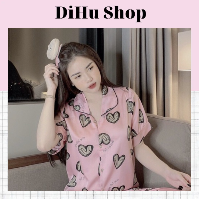 Bộ pizama lụa latin siêu mềm sang chảnh siêu đẹp cho nàng tự tin diện đồ Hàng cam kết chất đẹp