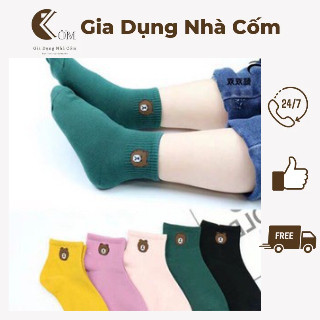 D69 10 Đôi Tất Gấu Cho Bé Vớ Gấu Trẻ Em Siêu Đáng Yêu