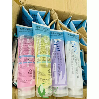 Tẩy tế bào chết SPA Hàn Quốc 350ml - Gel tẩy tế bào chết toàn thân, dưỡng da trắng sáng, tẩy da chết body