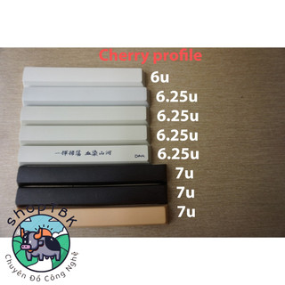 Phím cách lẻ profile SA, DSA, OEM, Cherry màu carbon