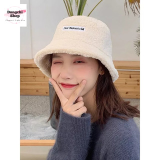 Mũ bucket lông cừu hot hit
