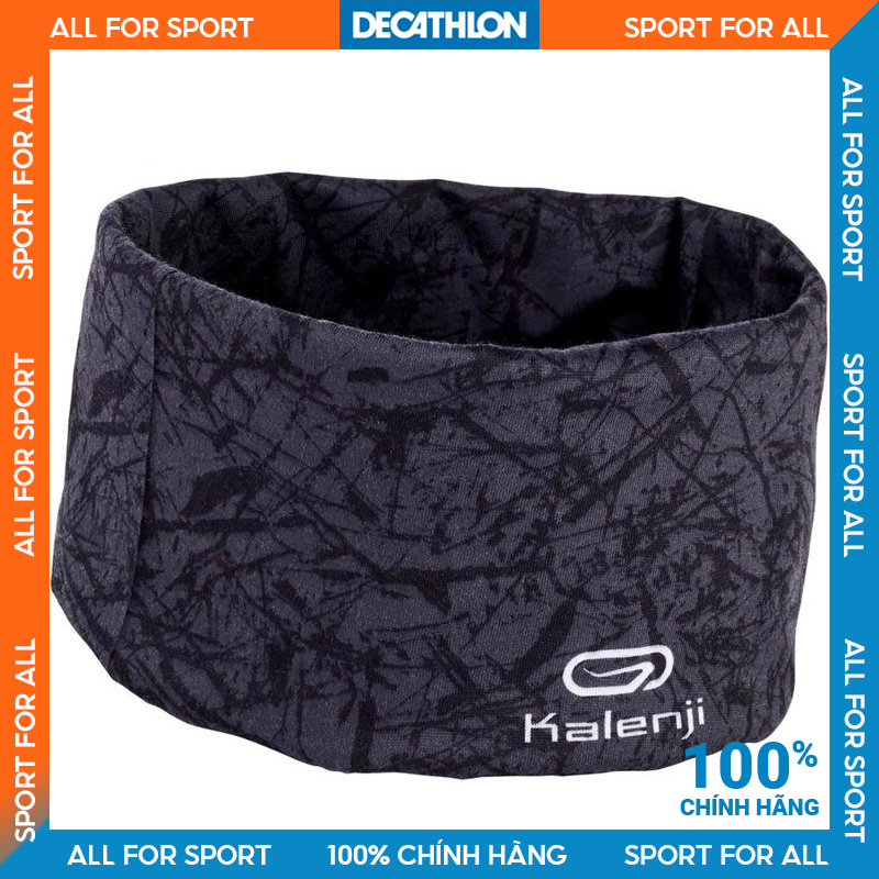 Khăn chạy bộ đa năng Đen DECATHLON KALENJI mã 8572817