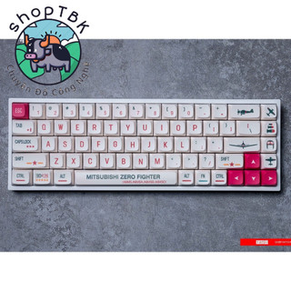Bộ phím Keycap XDA Zero Fight thick pbt in dyesub11