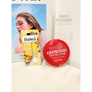 Combo Kem nẻ Glysolid & son dưỡng Balae