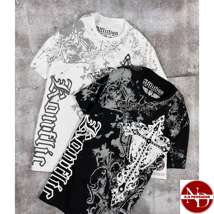 ÁO THUN NAM CỔ TRÒN RONFLIC - N.D MENSWEAR