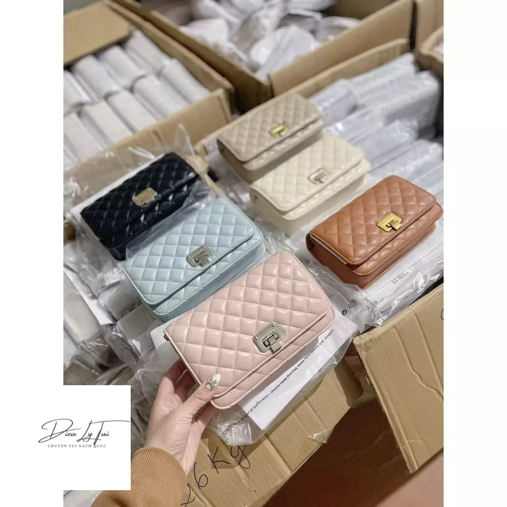 Túi Xách CNK trần trám sz20  Sang Trọng Nhiều Màu