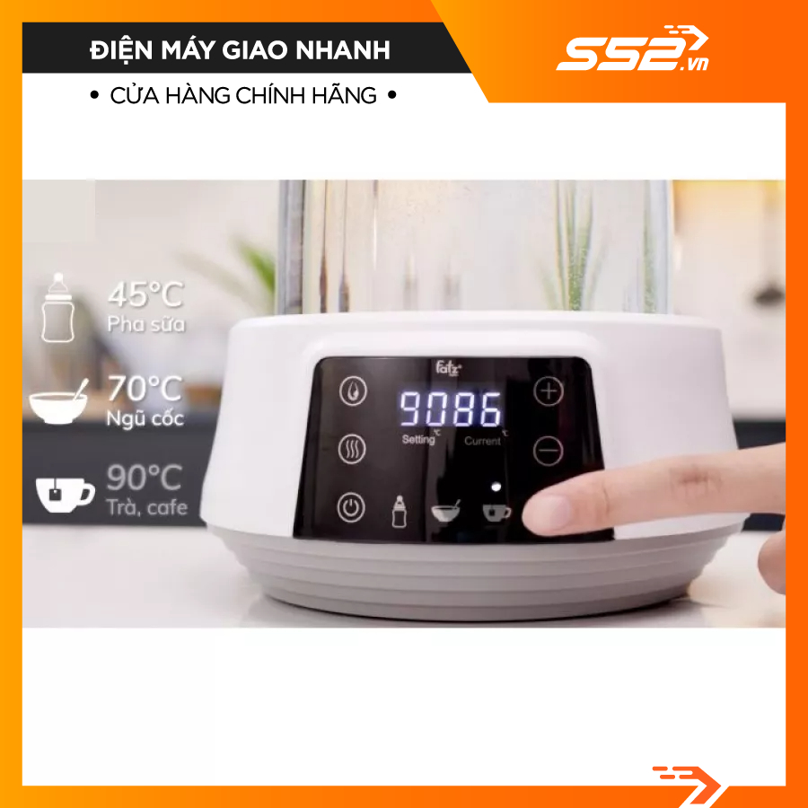 Máy Đun Và Hâm Nước Pha Sữa Điện Tử - QUICK 5 - FB3569TK - Bảo Hành Chính Hãng