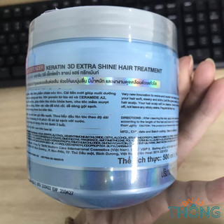 Kem Ủ Tóc Hấp Dầu Dcash Defender / Detox Preventive (Xanh Dương Nhạt / Nâu) - Dầu hấp tóc 500ml