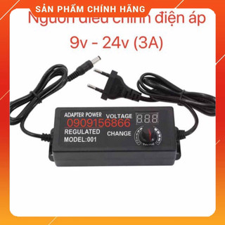 Nguồn adapter điều chỉnh chiết áp 9v-24v (3A)