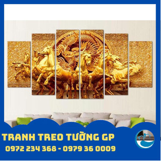 Tranh treo tường mã đáo thành công HP23