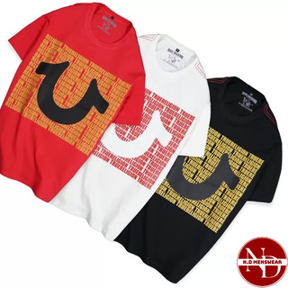 Áo thun nam cổ tròn logo true religion - n.d menswear