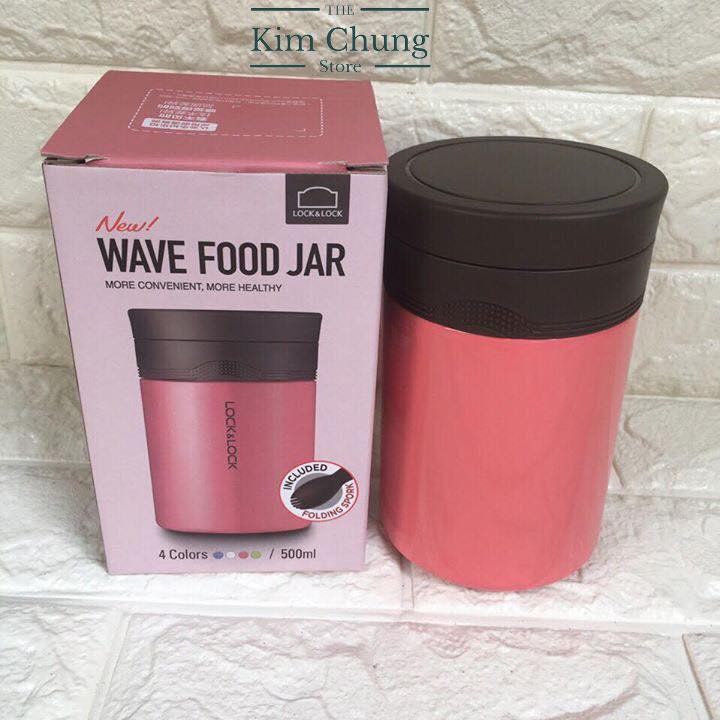 Bình ủ cháo giữ nhiệt inox Lock&lock LHC8024 500ml