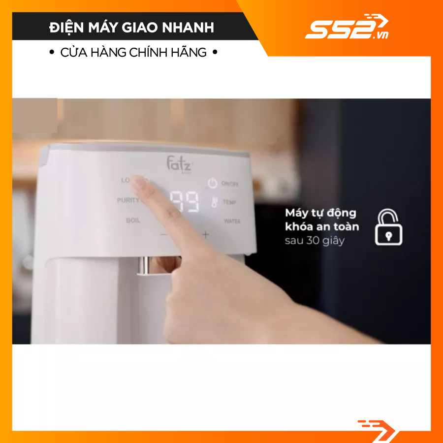 Máy Đun Và Hâm Nước Pha Sữa Thông Minh Smart 2 - FB3817TN - Bảo Hành Chính Hãng