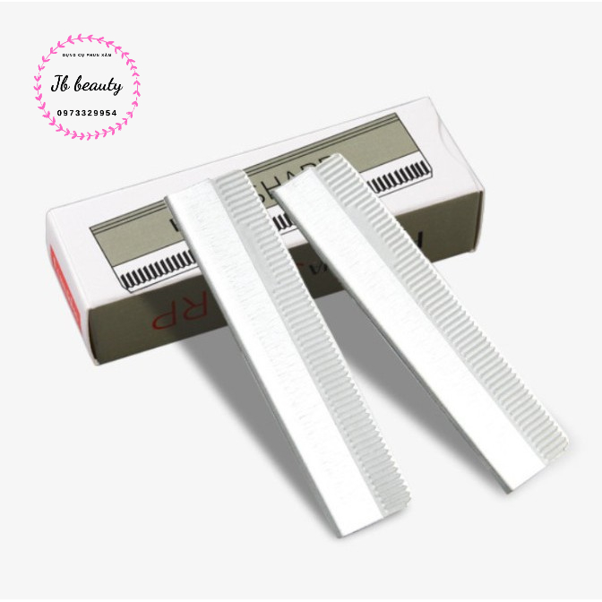 Dao Cạo Lông Mày Hộp 10 Cây Sắc Bén