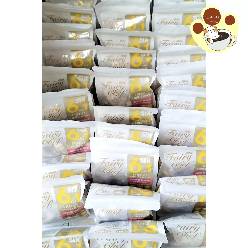 Gà viên sấy cho chó, mèo gói 500 gram