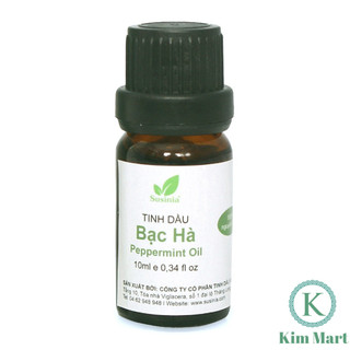 Tinh dầu bạc hà Susinia 10ml nguyên chất tự nhiên 100%