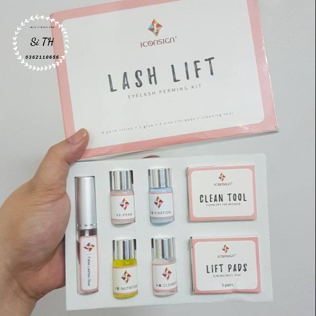 Chính hãng Bộ Uốn Mi 3d 6d Colagel Hàn Quốc LASH LIFT Hiệu Iconsign