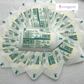 Băng film y tế vô trùng chống nước trong suốt 3m tegaderm film 1624w