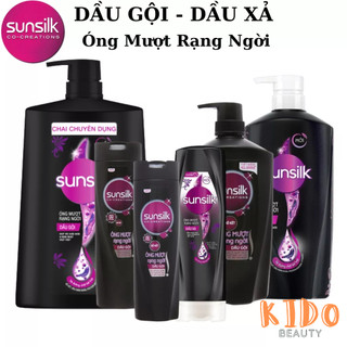 Dầu gội sunsilk óng mượt rạng ngời chiết xuất bồ kết 170g/ 320g/ 650g/ 900g/ 1.4kg - dầu xả sunsilk 320ml