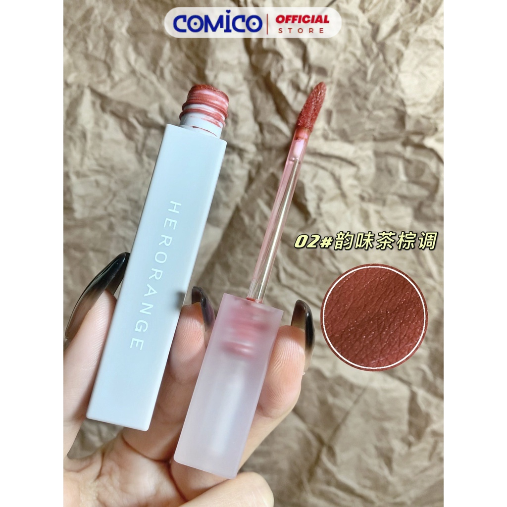 Son kem lì Herorange lâu trôi mềm mịn như nhung hàng nội địa Trung