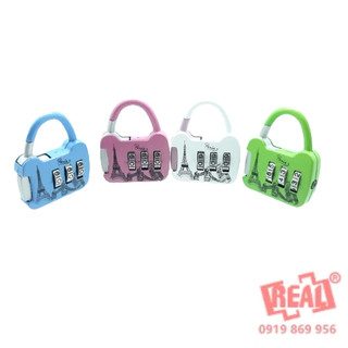 RLC13B- Khóa số vali Real 30mm 3 mã Hình siêu Cute