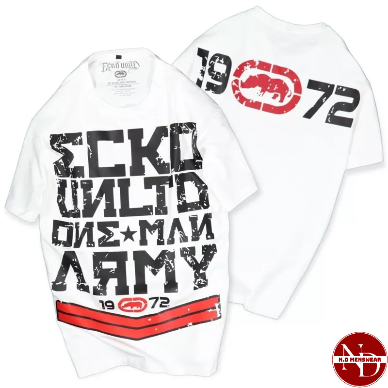 ÁO THUN NAM CỔ TRÒN ECKO ARMY - N.D MENSWEAR