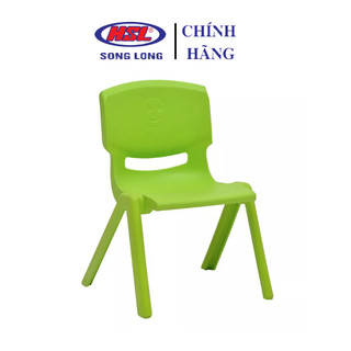 Ghế tựa trẻ em ghế mẫu giáo nhựa đúc song long cỡ đại và cỡ trung 2302 và 2398