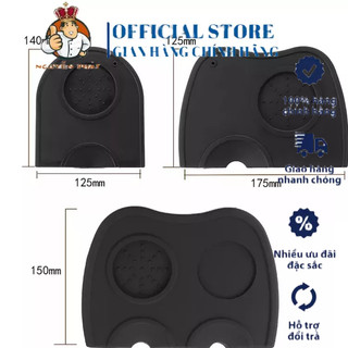 Miếng Lót Tamper Chất Liệu Cao Su, tay nén cao su, Tấm cao su hỗ trợ nén cafe - Dụng Cụ Pha Chế Ninh Bình