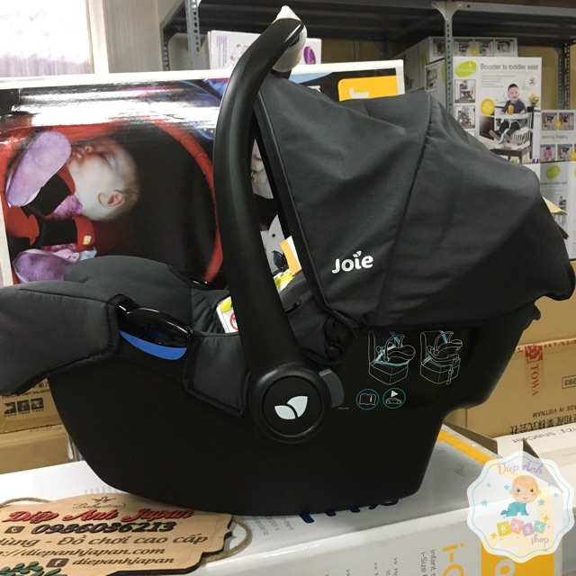 Ghế ngồi ô tô trẻ em kiêm nôi xách Joie Gemm dành cho bé từ sơ sinh đến 13kg