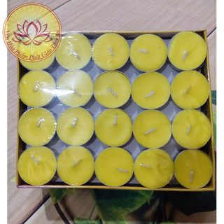 NẾN BƠ SẠCH TEALIGHT HỘP 100VIÊN