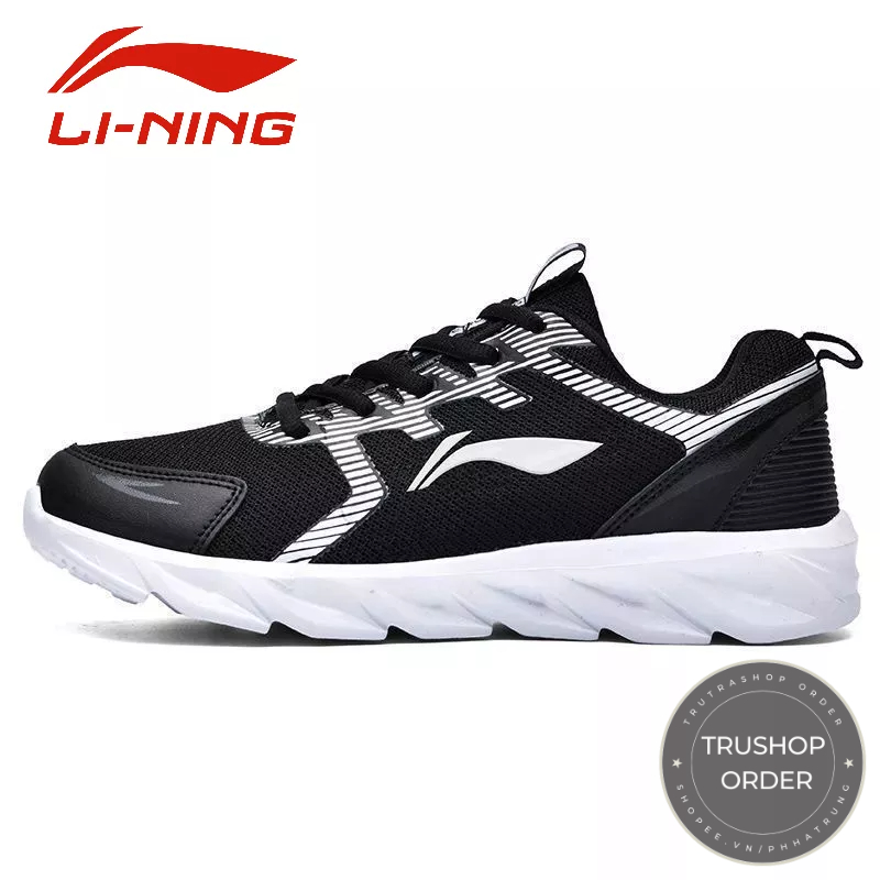 Giày thể thao Lining nữ ARHN 2022 chính hãng 3 màu Đen - Hồng - Trắng