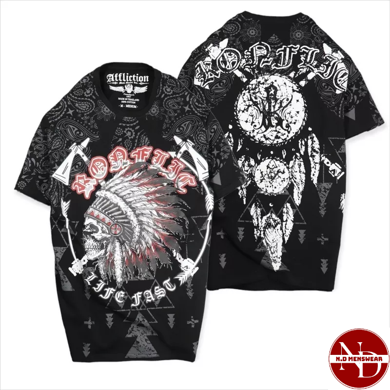 ÁO THUN NAM CỔ TRÒN RORFLIC - N.D FASHION