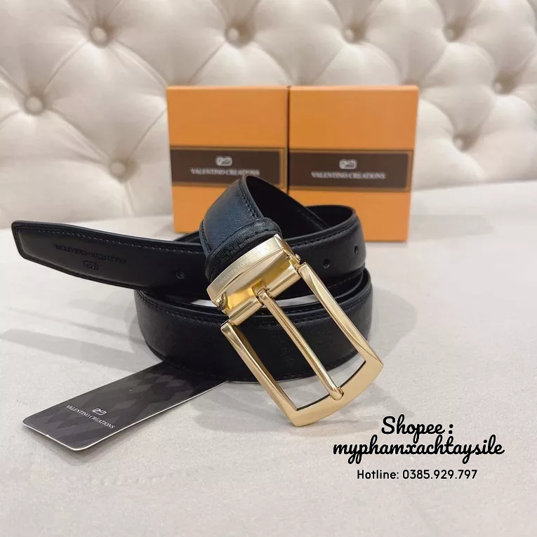 SẴN / FULLBOX - Thắt Lưng Nam Valentino Creations